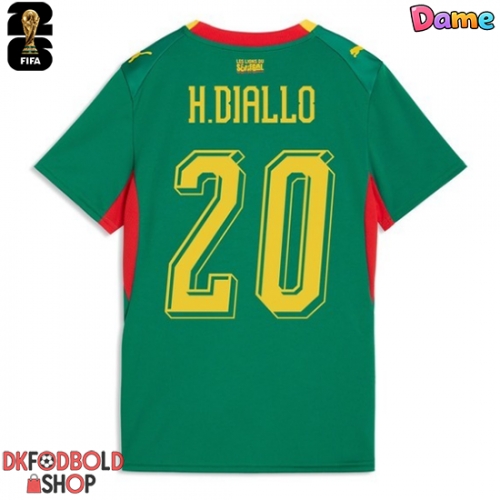 Senegal Habib Diallo #20 Udebanetrøje Dame VM 2026 Kort ærmer